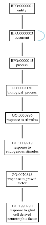 Graph of GO:1990790
