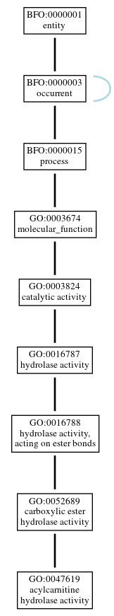Graph of GO:0047619