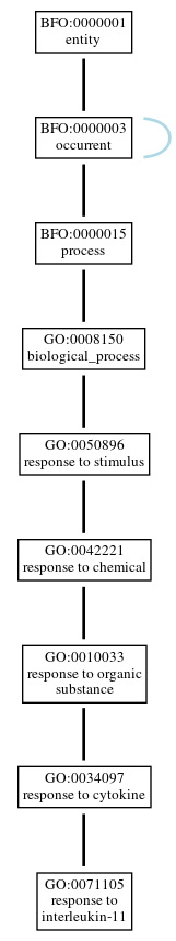 Graph of GO:0071105
