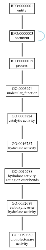 Graph of GO:0050389
