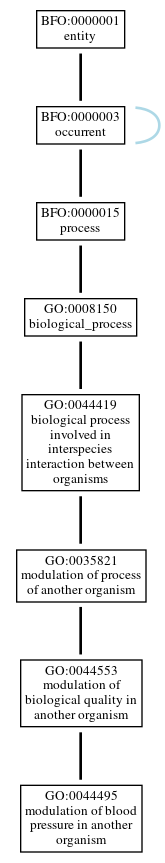 Graph of GO:0044495