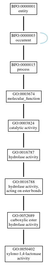 Graph of GO:0050402