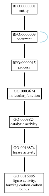 Graph of GO:0016885