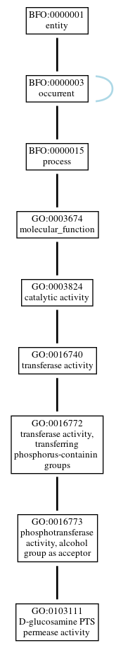 Graph of GO:0103111