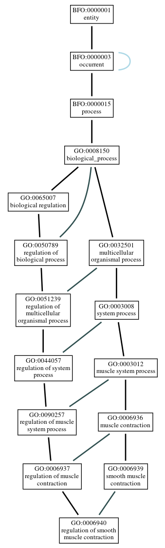 Graph of GO:0006940