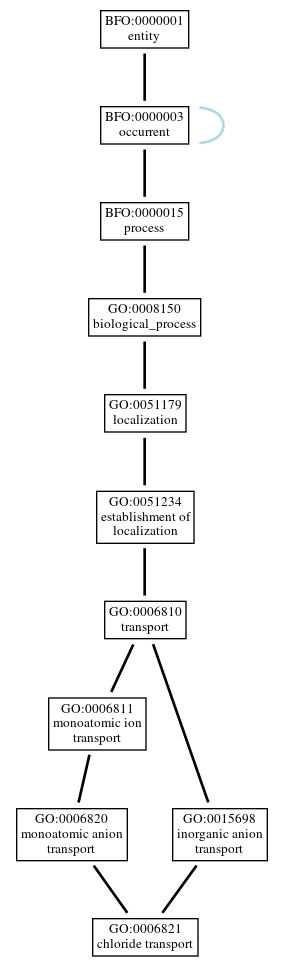 Graph of GO:0006821