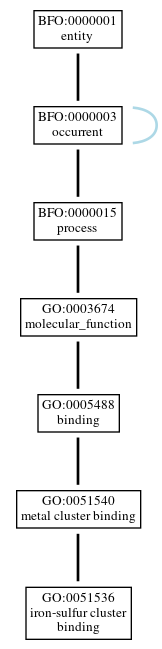 Graph of GO:0051536