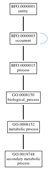 Graph of GO:0019748