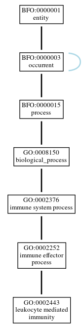 Graph of GO:0002443