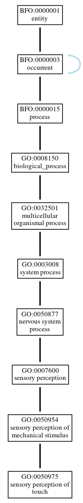 Graph of GO:0050975