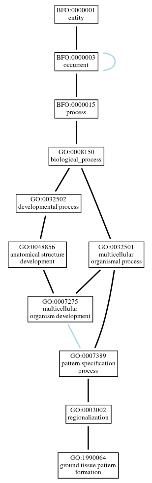 Graph of GO:1990064
